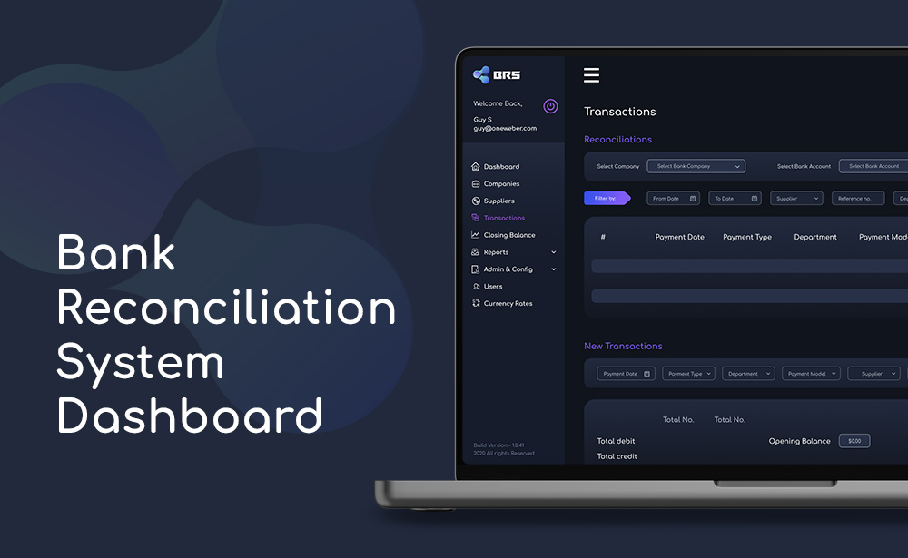 Bank Reconciliation System