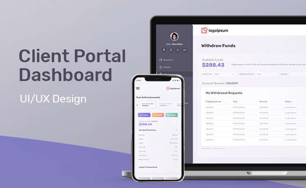 Client portal redesign